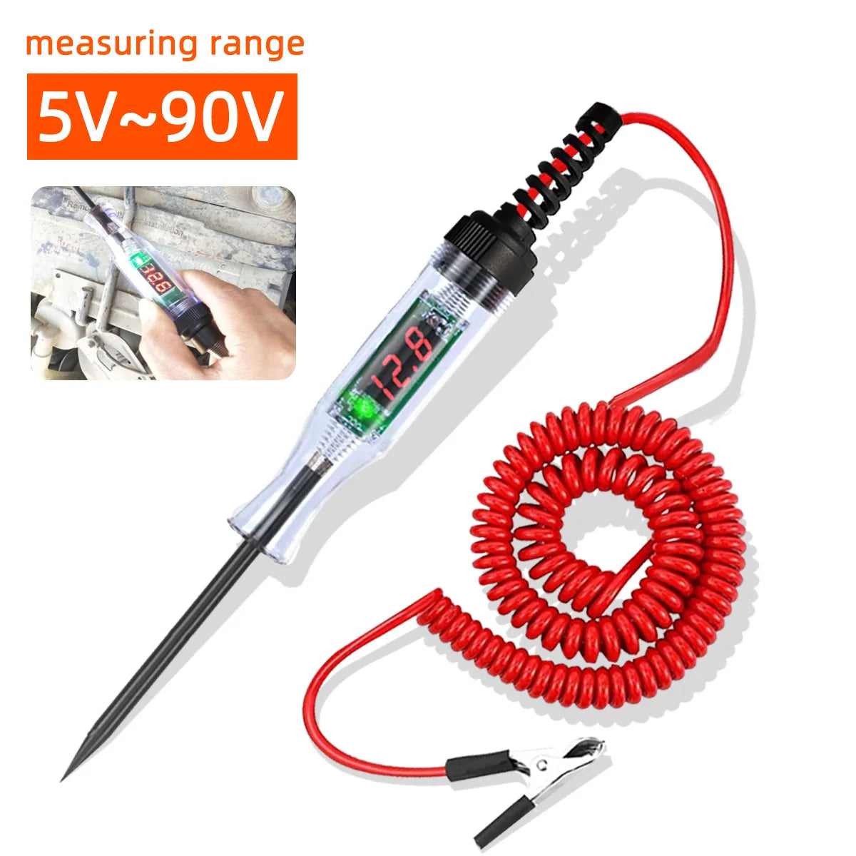 Digital Automotive Circuit Tester for Electrical Diagnostics