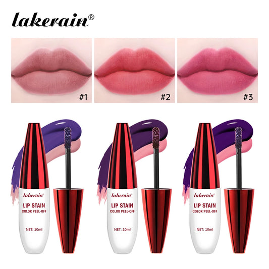 Waterproof Peel-Off Lip Stain Matte Tint