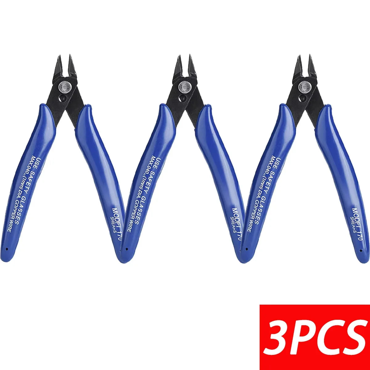 Precision Diagonal Cutting Pliers for Electronics and Crafts