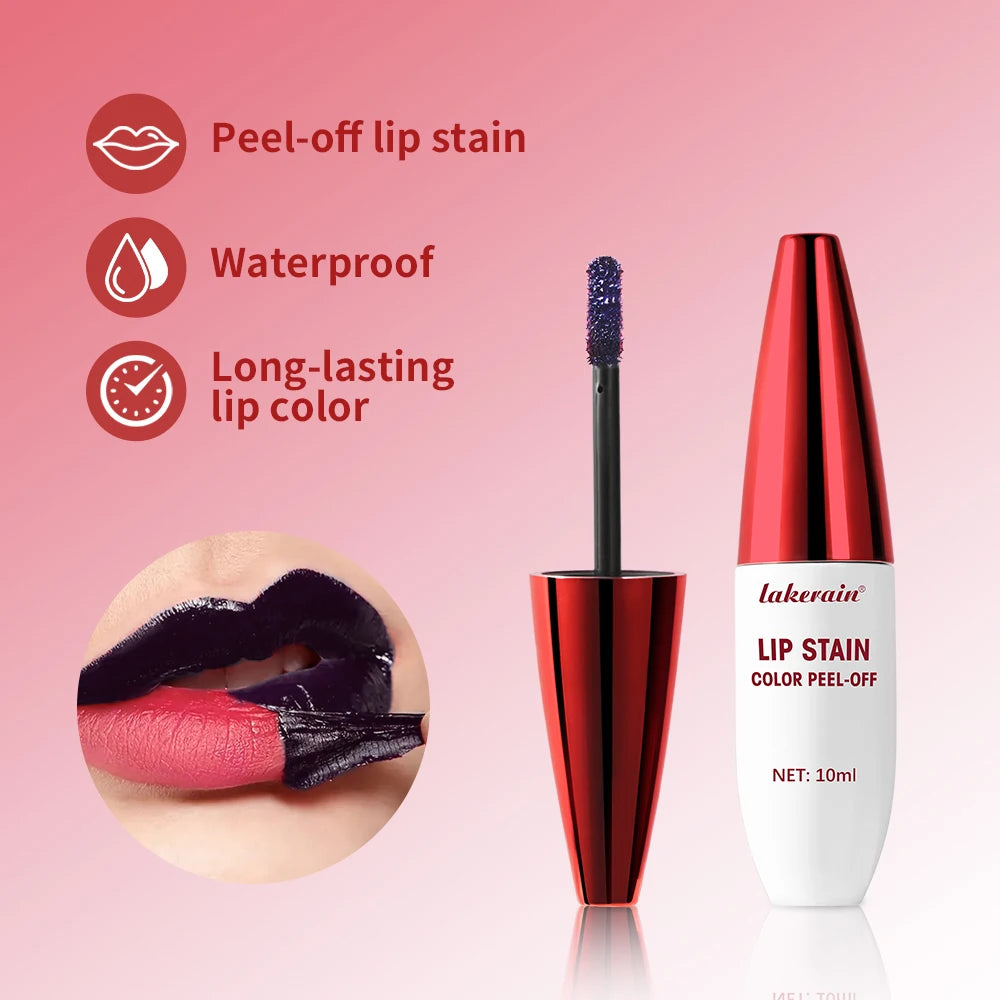 Waterproof Peel-Off Lip Stain Matte Tint - 4
