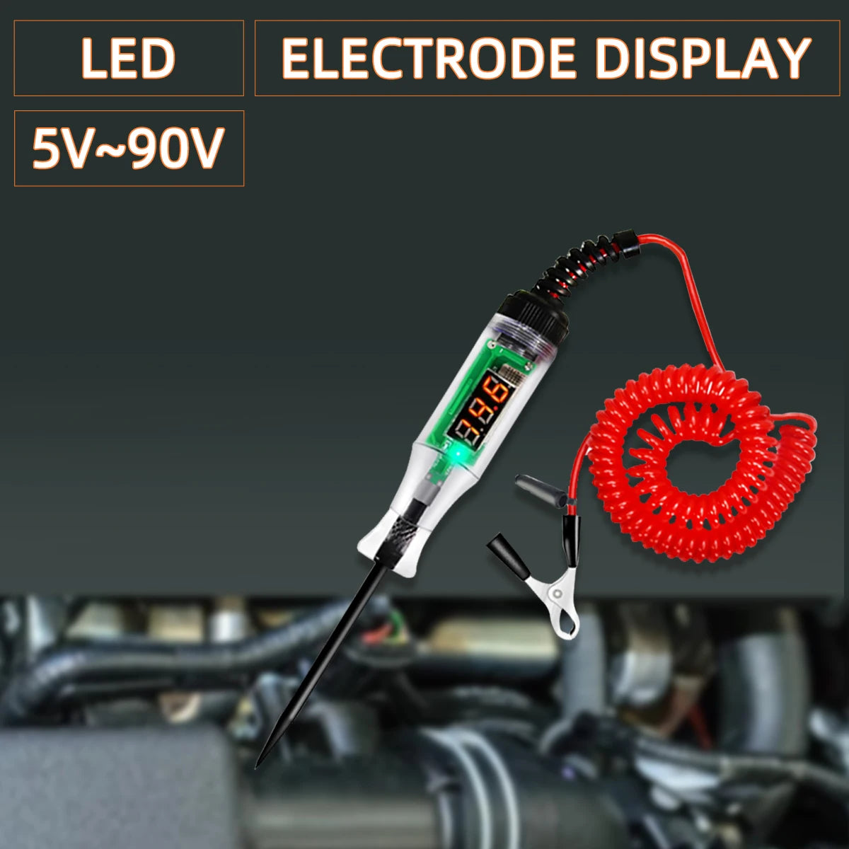 Digital Automotive Voltage Circuit Tester Pen