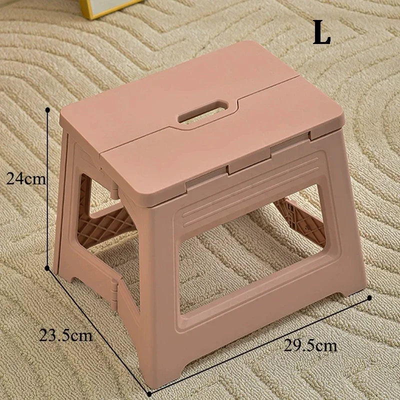 Portable Lightweight Folding Stool for Camping and Home Use - 19