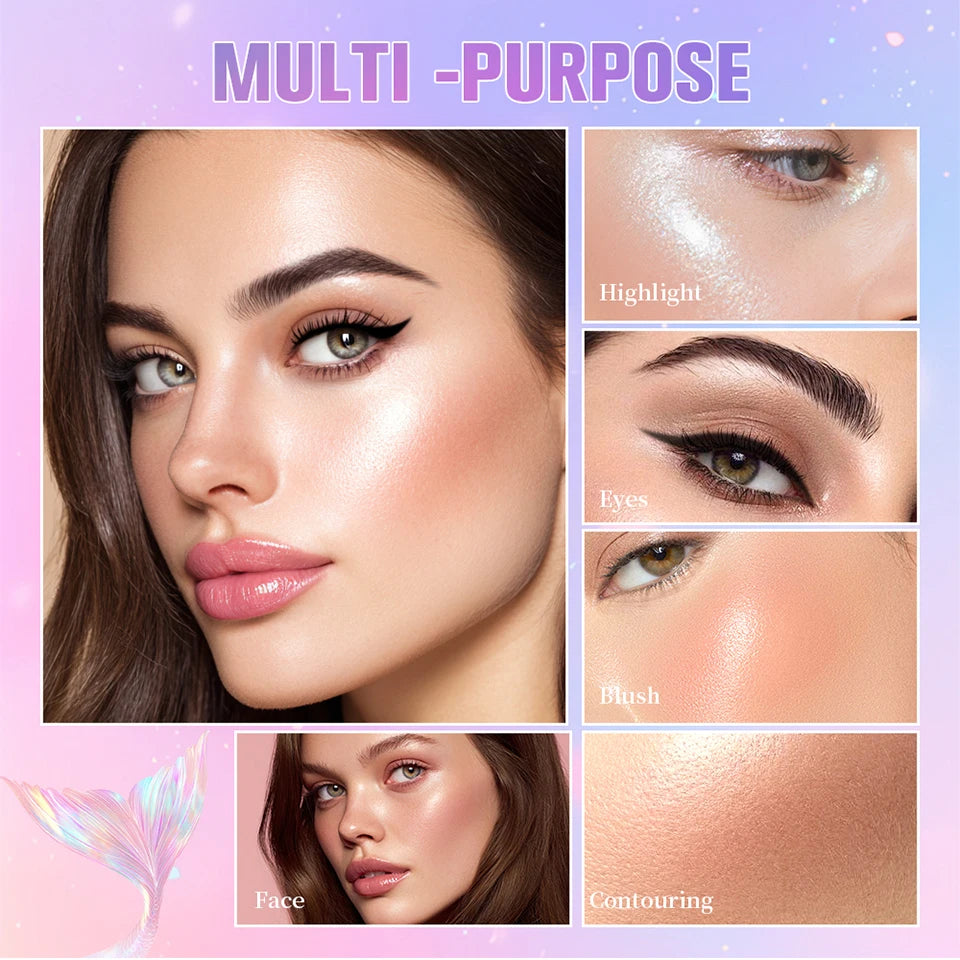 Long-Lasting Waterproof Eyeshadow Palette Refill