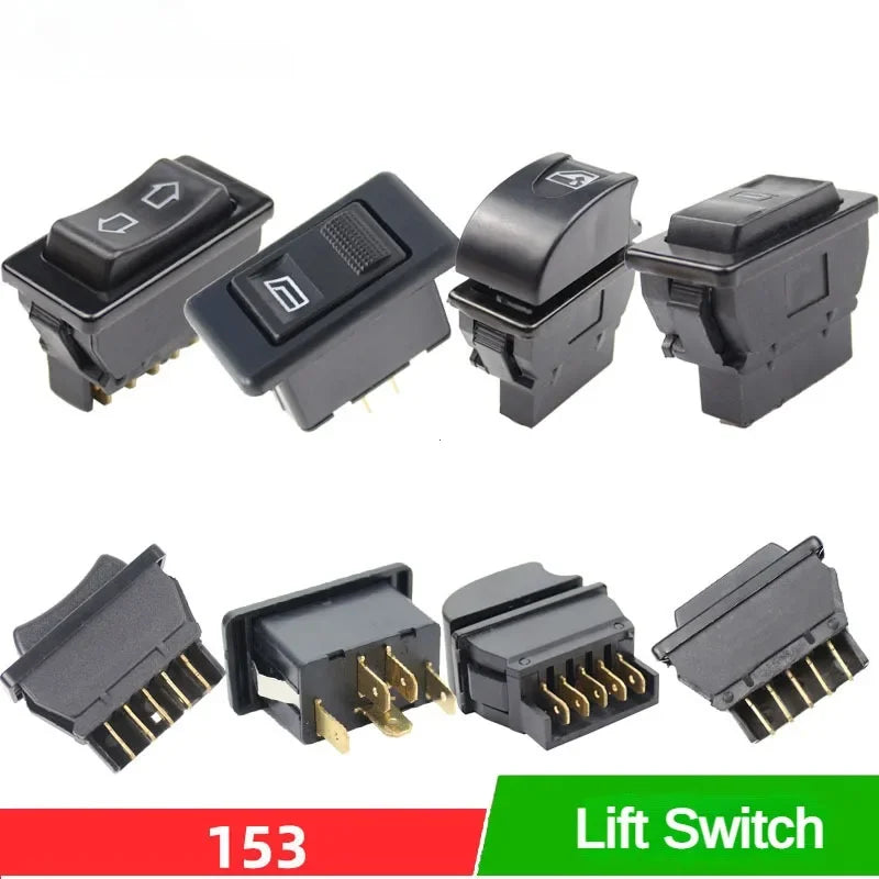Universal Auto Car Power Window Lift Switch - 1