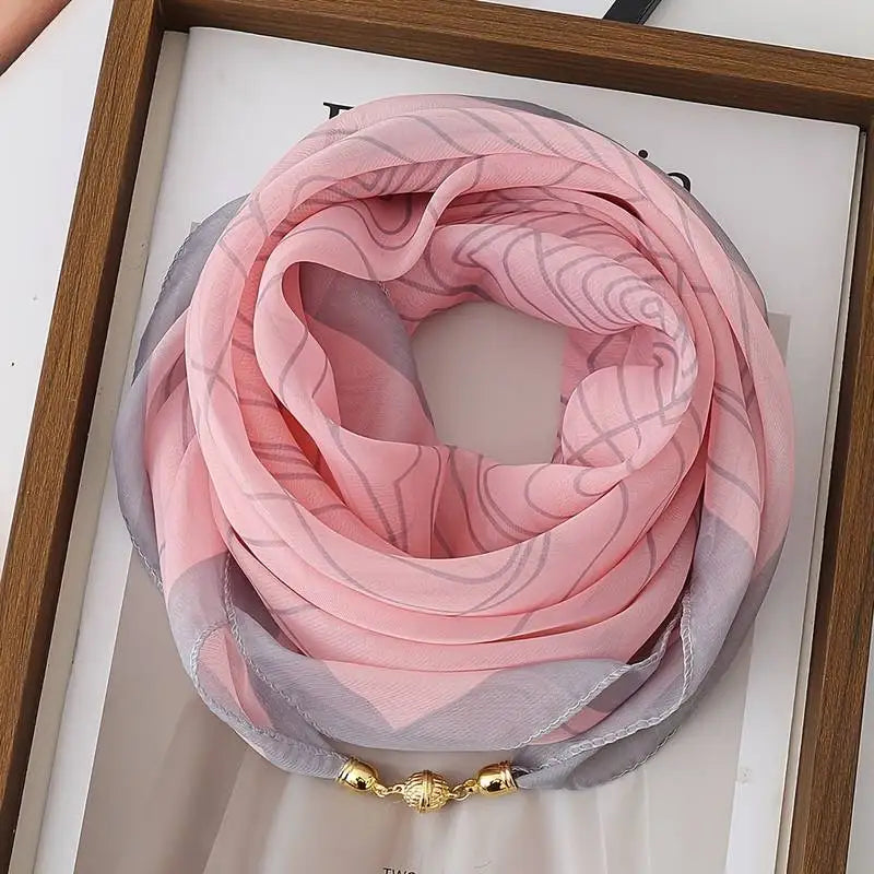 Magnetic Knot-Free Fashion Neck Scarf
