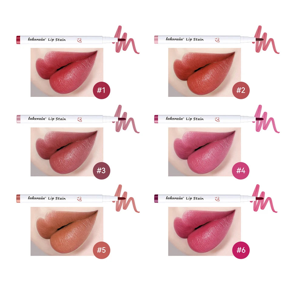 Dual-Ended Matte Lip Contour Stain and Liner Pencil