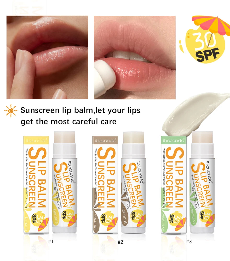SPF 30 Sunscreen Moisturizing Lip Balm