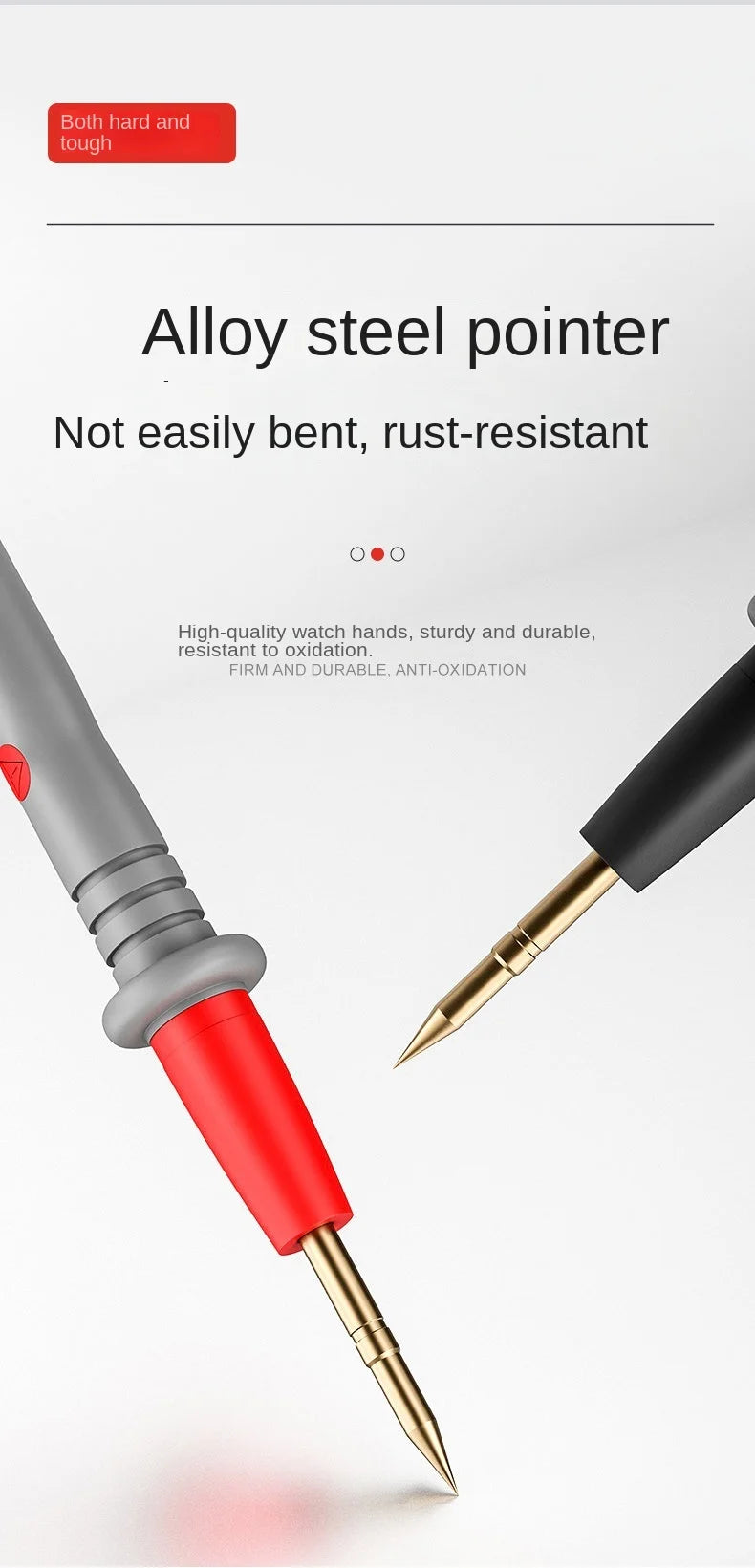 Digital Multimeter Needle Tip Probe Test Leads - 11