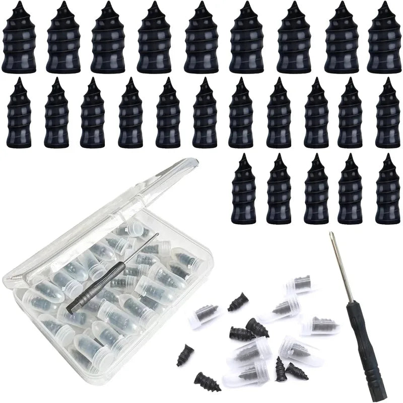 Quick Tire Puncture Repair Rubber Nails Kit for Vehicles - 1
