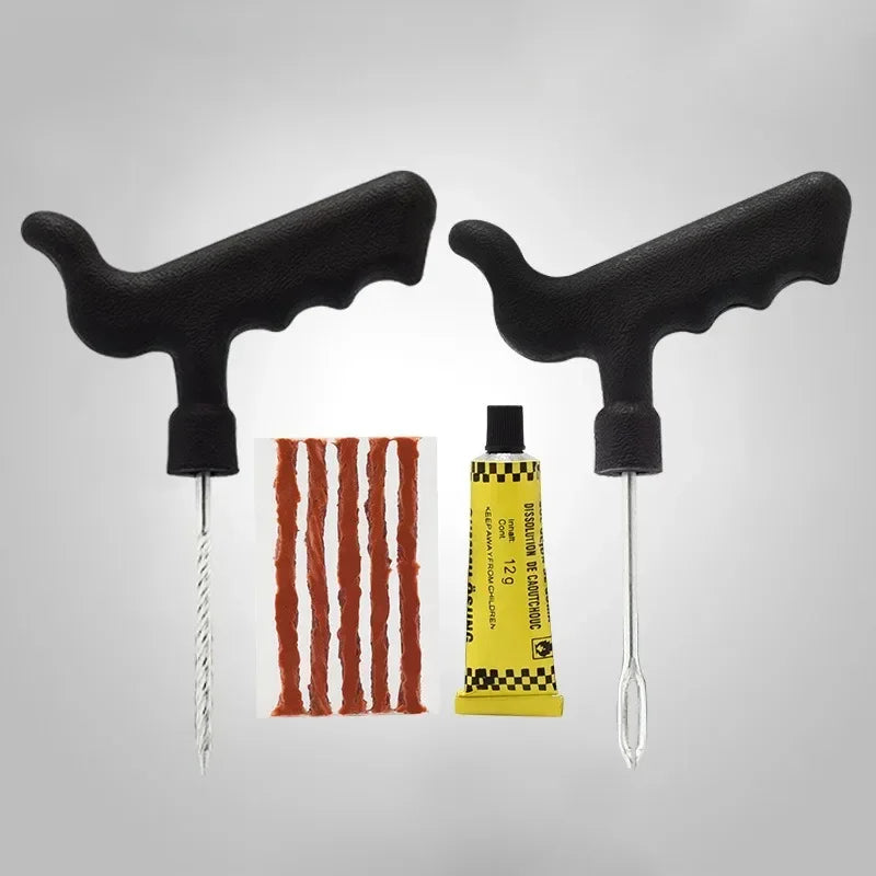 Emergency Tubeless Tire Puncture Repair Kit - 11