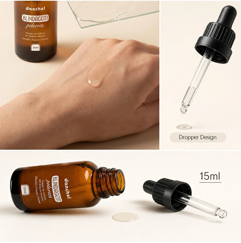 Liquid Foundation and Primer Makeup Set - 16