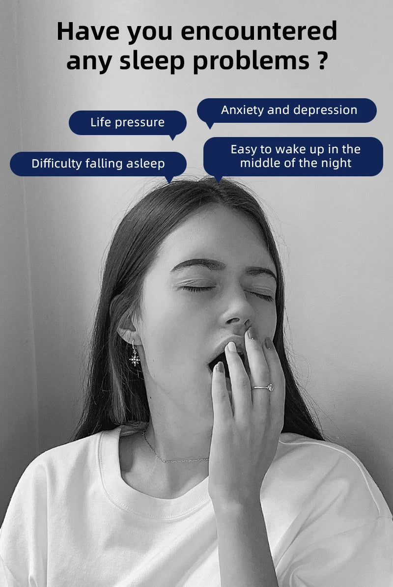 Microcurrent Handheld Sleep Aid and Stress Relief Device