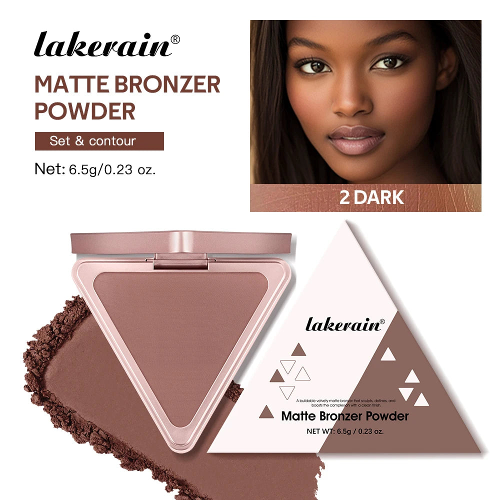 Long-Lasting Matte Bronzer Contour Powder for Face Shading - 29