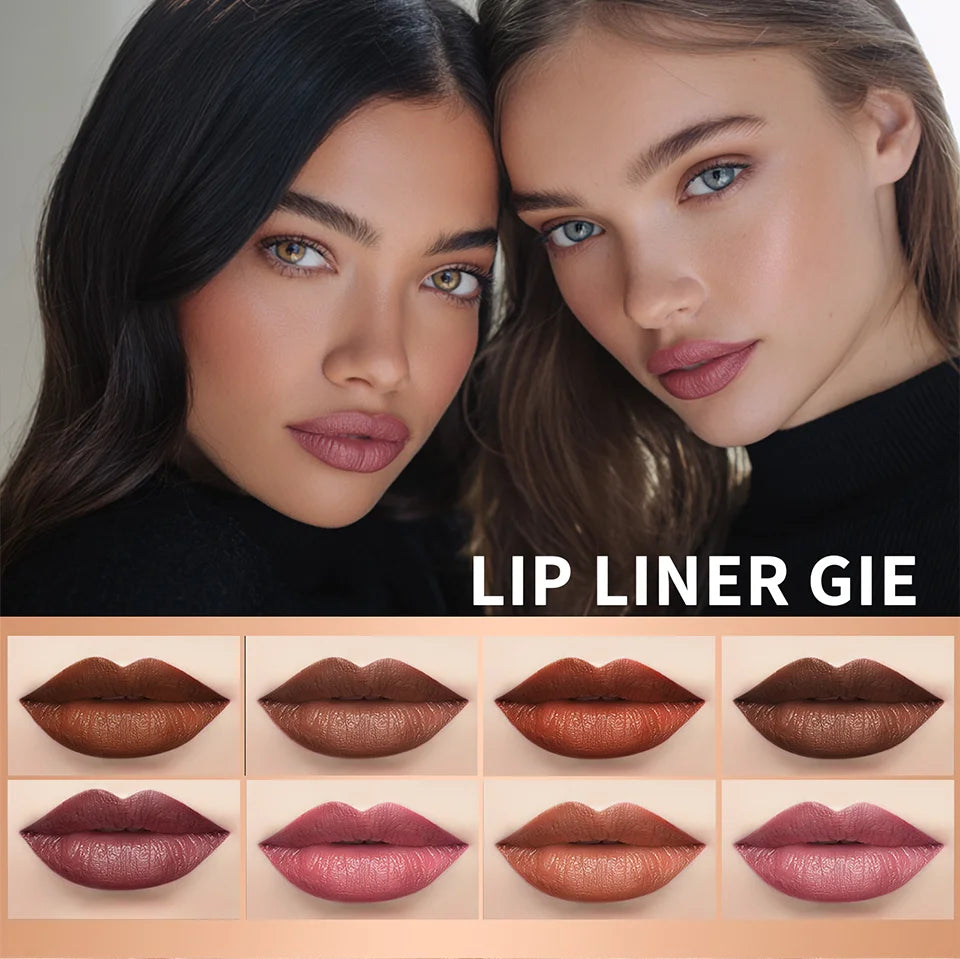 Waterproof Long-Lasting Felt-Tip Lip Liner Stain - 10