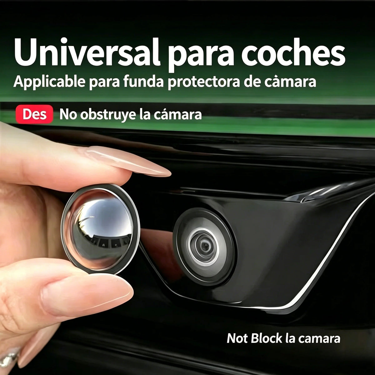 Car Front Bumper Camera Protective Lens Guard