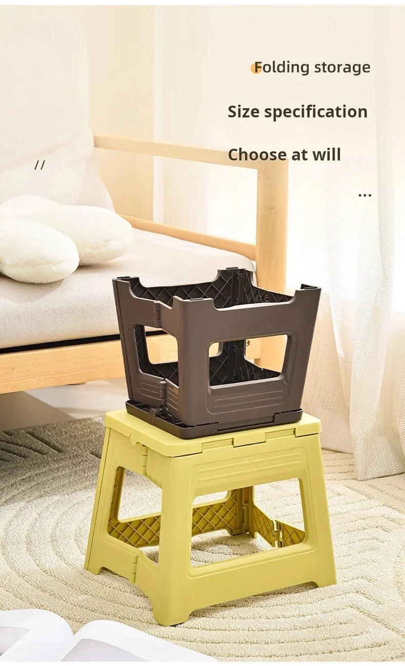 Portable Lightweight Folding Stool for Camping and Home Use