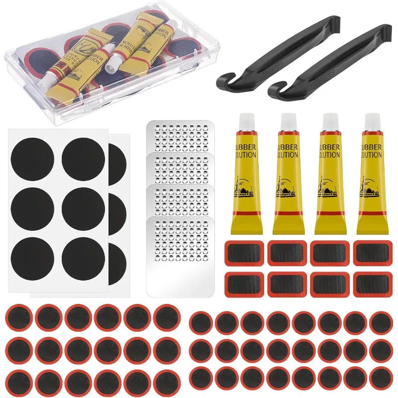 Bicycle and Motorcycle Tire Puncture Repair Kit - 1
