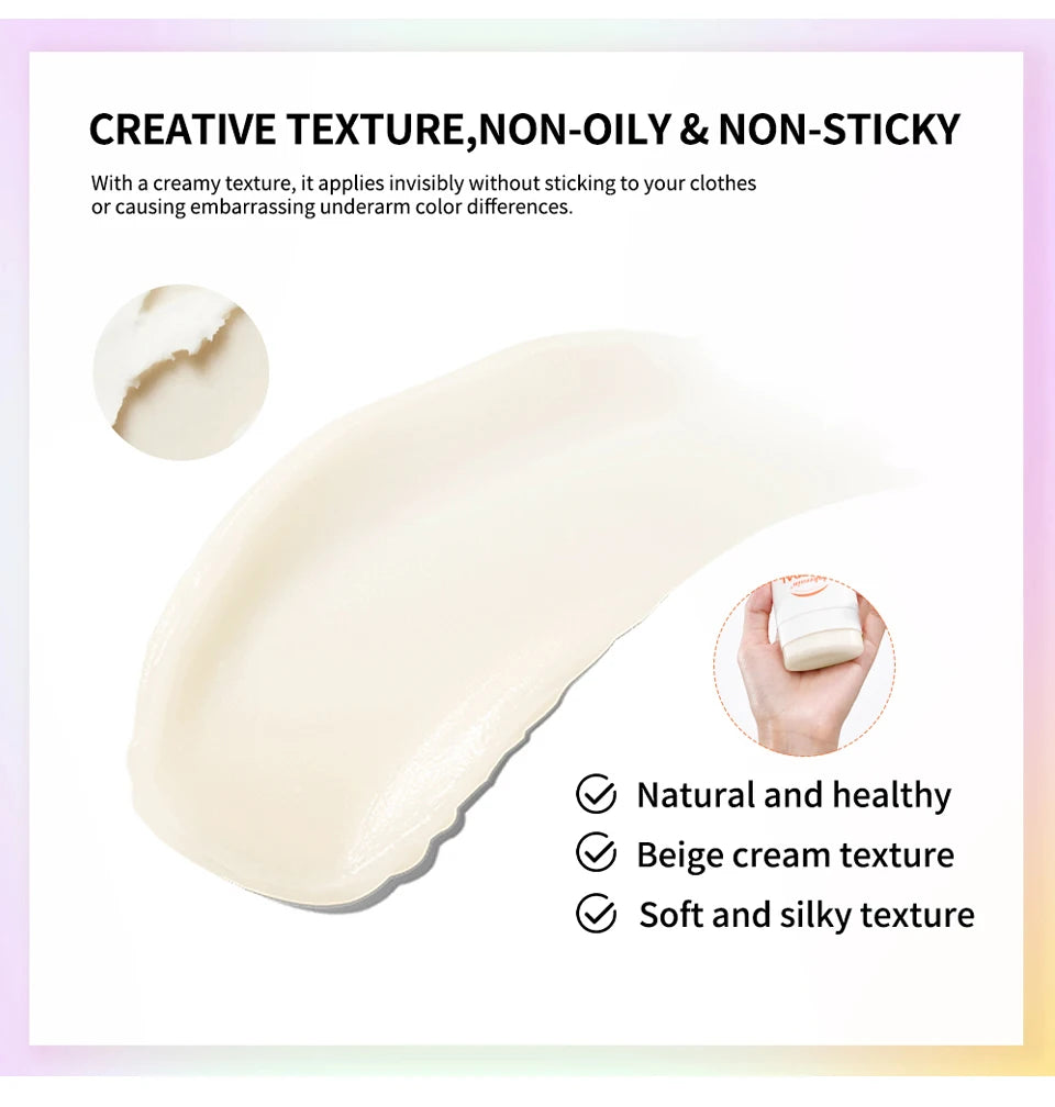 Long-Lasting Natural Solid Deodorant Stick for Freshness