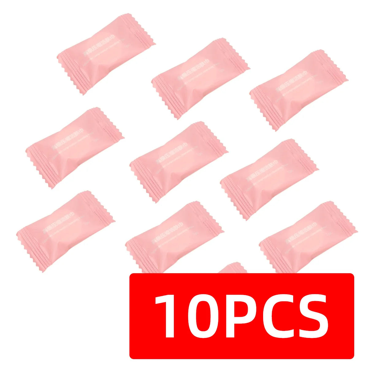 Disposable Compressed Towels Travel Expanding Face Wipes - 7