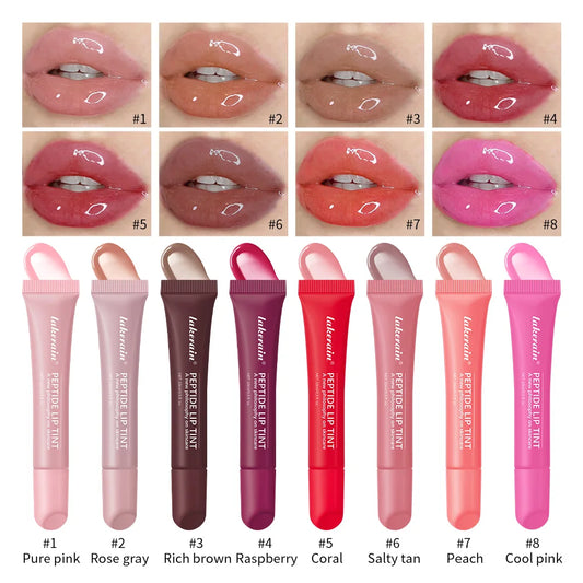 Hydrating Peptide Lip Tint Gloss for Plump Soft Lips