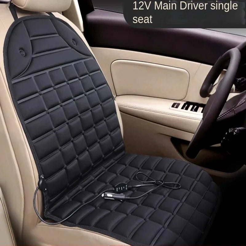 12V Heated Car Seat Cushion for Winter Comfort - 16