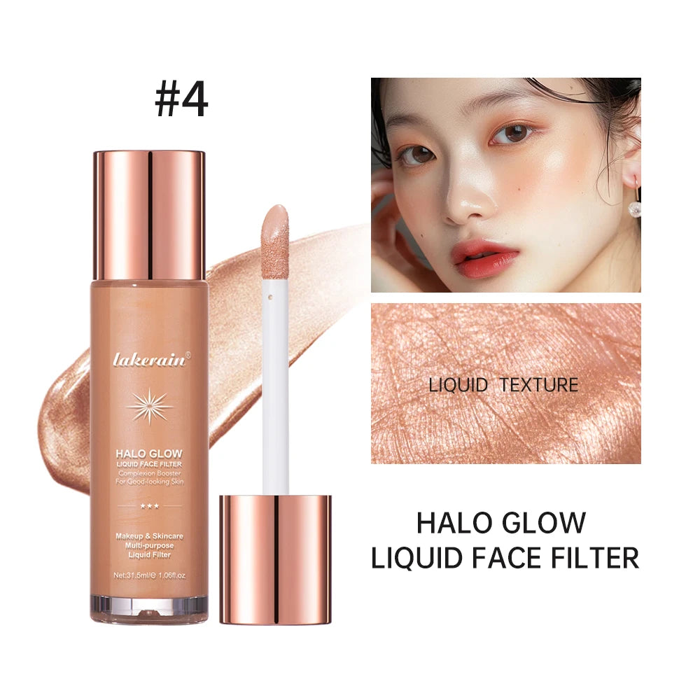 Halo Glow Liquid Face Filter Highlighter - 20