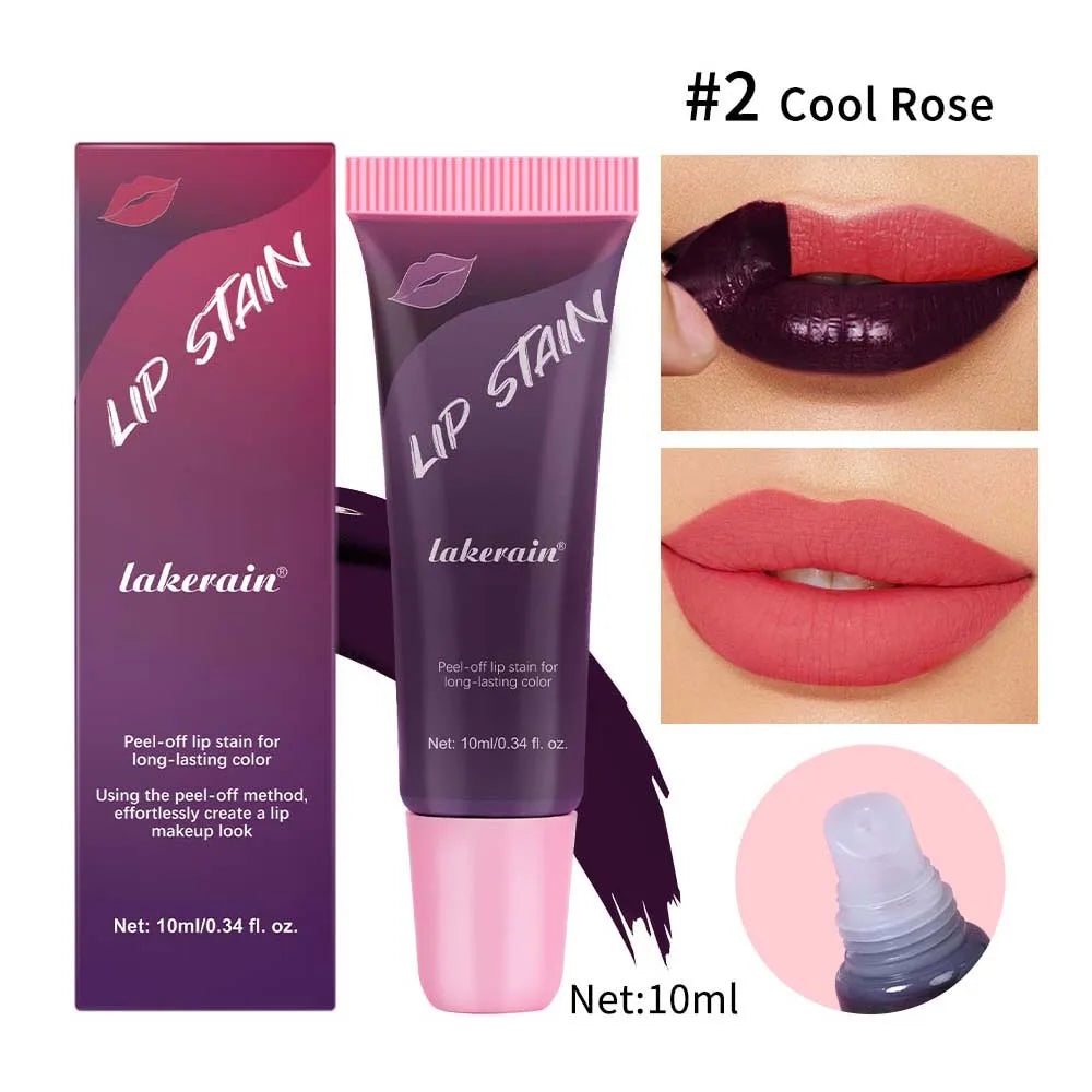 Waterproof Peel-Off Matte Liquid Lip Stain