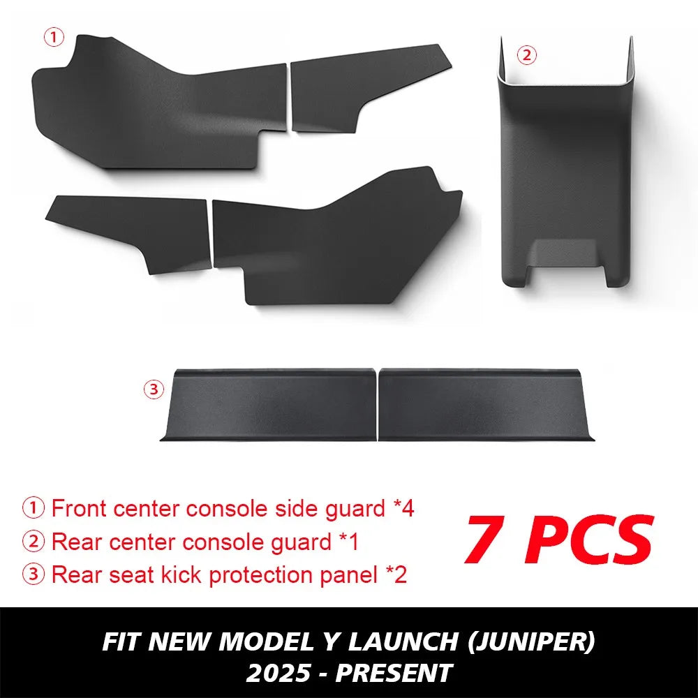Anti-Kick TPE Interior Protection Set for Model Y 2025 - 26