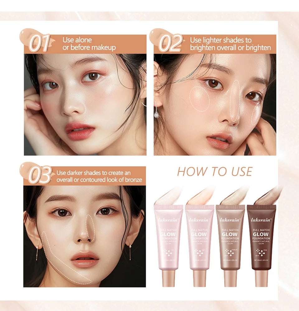 Liquid Illuminating Glow Foundation for Face and Body