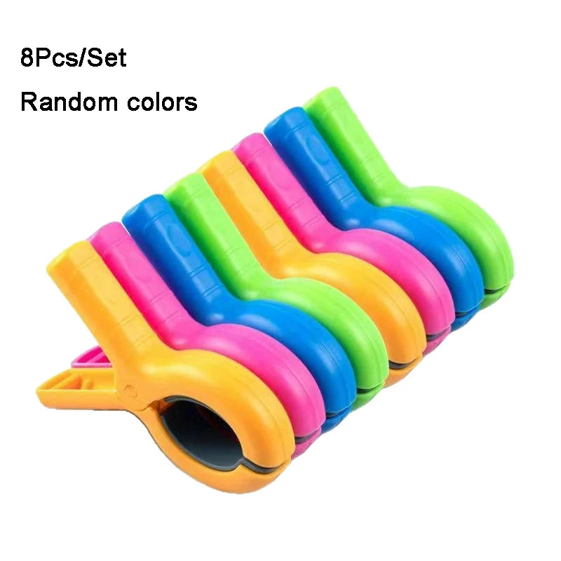 Heavy-Duty Beach Towel Clips for Pool Chairs and Cruises