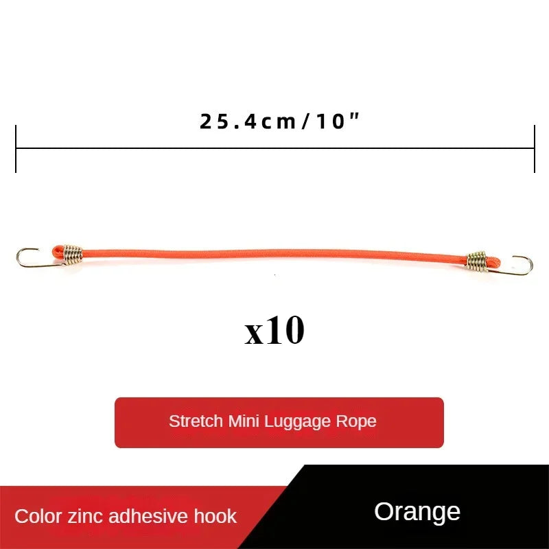 Heavy Duty Elastic Bungee Cords with Hooks for Luggage and Camping