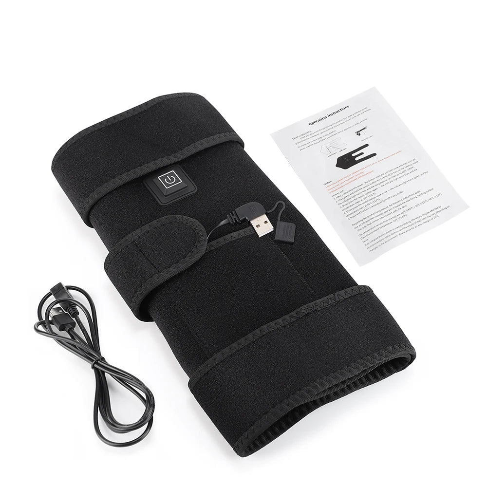 Heated Red Light Therapy Knee Brace for Joint and Muscle Relief - 15