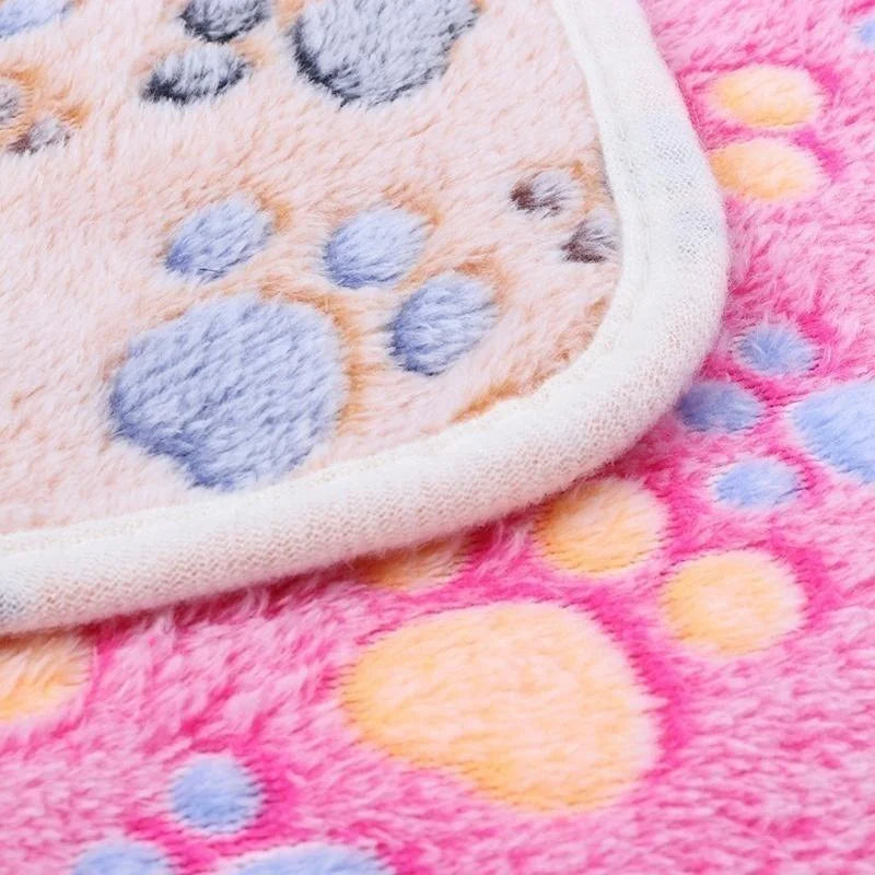Soft Fluffy Fleece Pet Blanket for Dogs and Cats