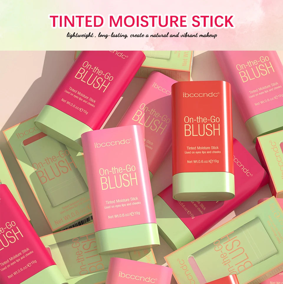 Tinted Moisturizing Blush Stick for Cheeks and Lips - 7