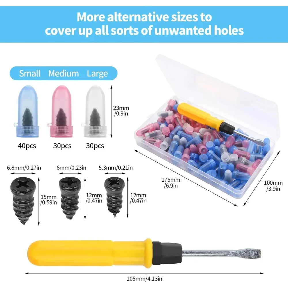 Emergency Tire Puncture Repair Tool Kit - 6