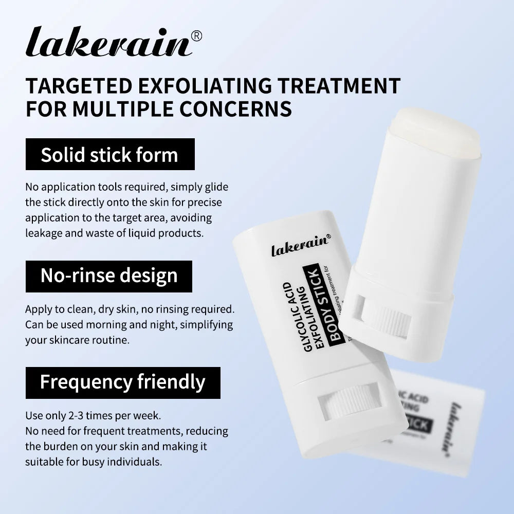 Glycolic Acid Exfoliating Body Stick for Smooth Skin - 3
