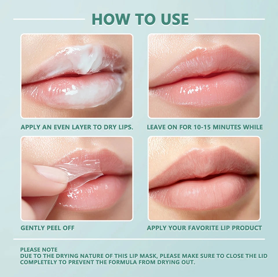 Cooling Peel-Off Lip Mask for Hydrated and Smooth Lips - 12