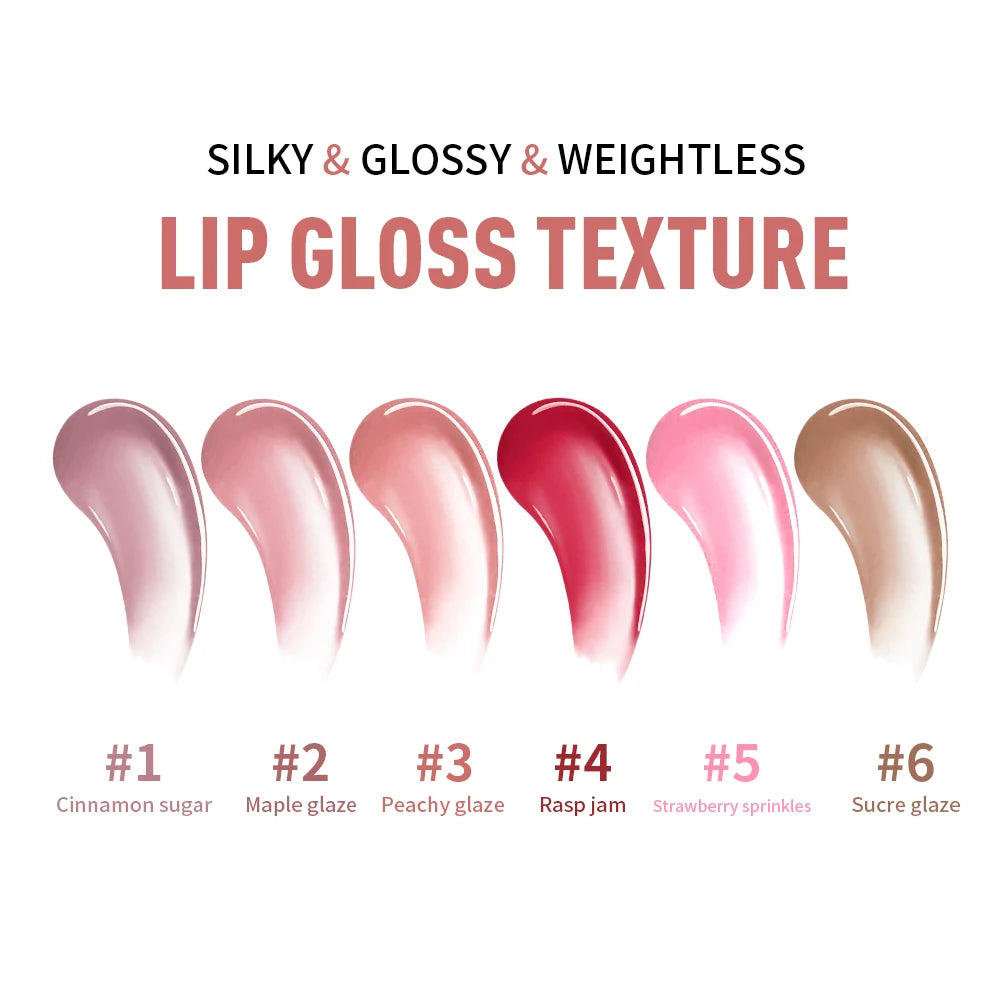 Hydrating Tinted Lip Serum for Glossy and Plump Lips