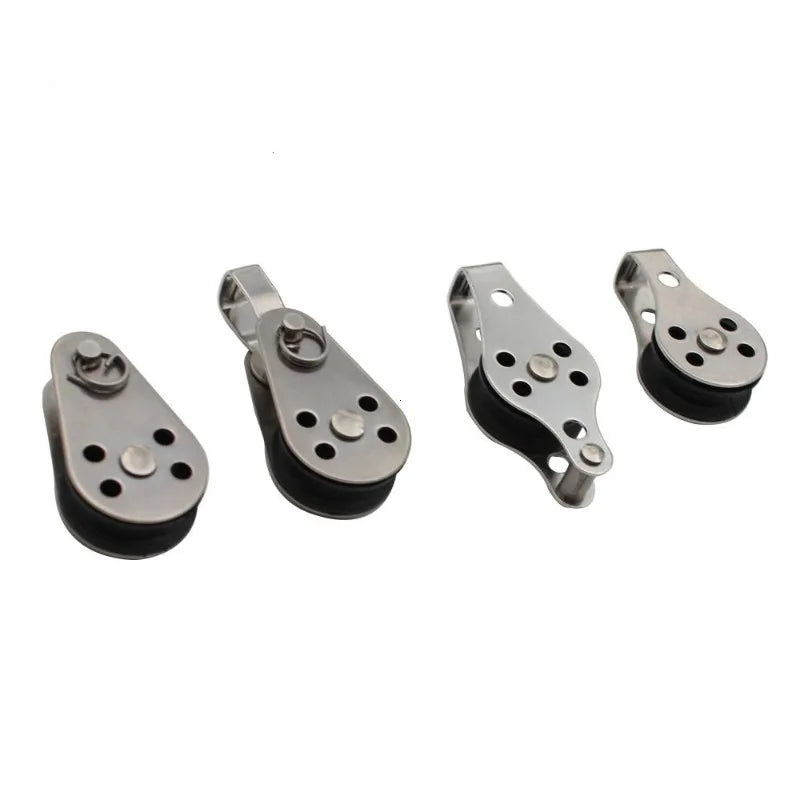 Stainless Steel Single Rope Pulley Block - 1