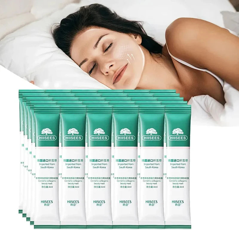 Collagen Sleeping Facial Mask for Anti-Aging and Skin Repair - 1