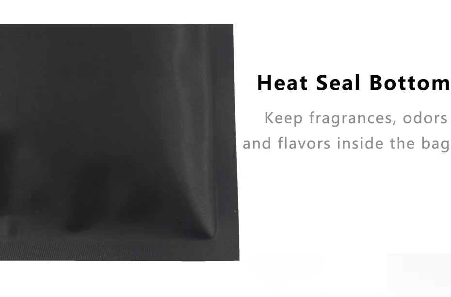 Frosted Self-Sealing Smell-Proof Storage Bags