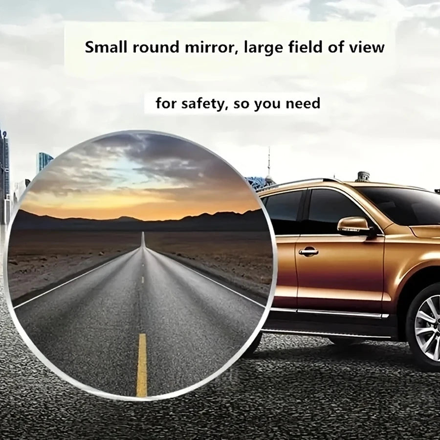 Adjustable Convex Blind Spot Mirrors for Enhanced Driving Safety