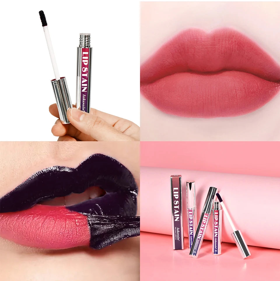 Waterproof Peel-Off Lip Stain Matte Tint - 28