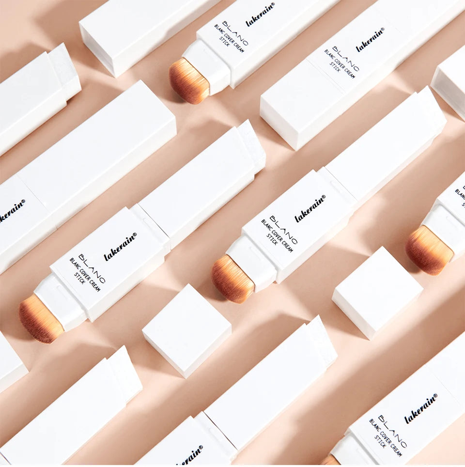 Full Coverage Cream Foundation Stick with Detachable Brush - 19