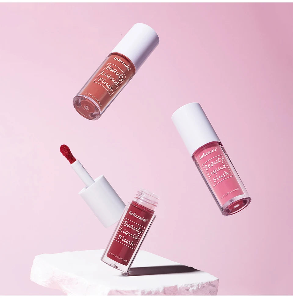 Long-Lasting Waterproof Liquid Face Blush