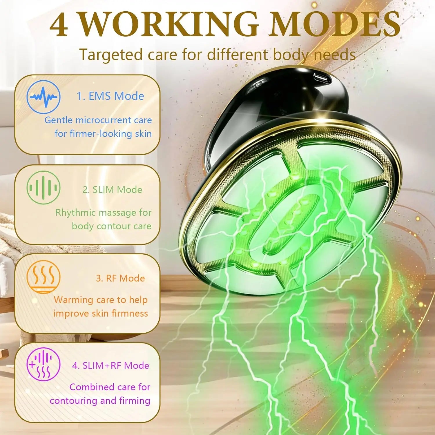 4-in-1 LED Body Sculpting and Cellulite Massage Device - 10