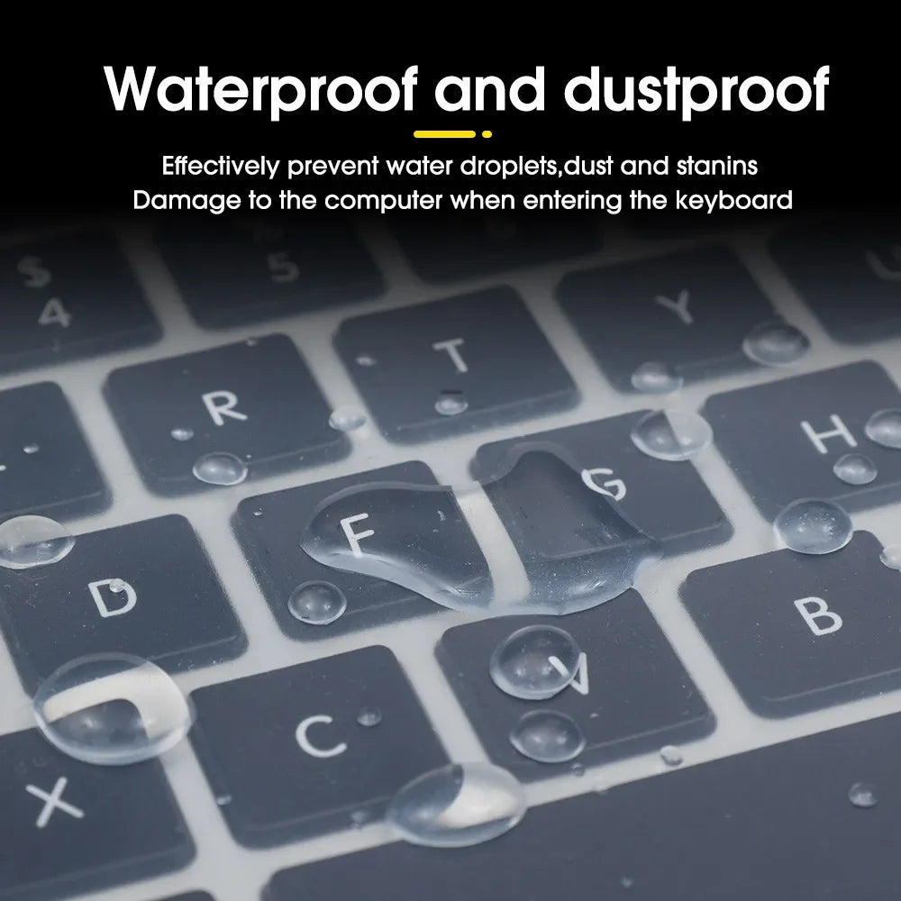 Universal Waterproof Silicone Laptop Keyboard Protector Cover
