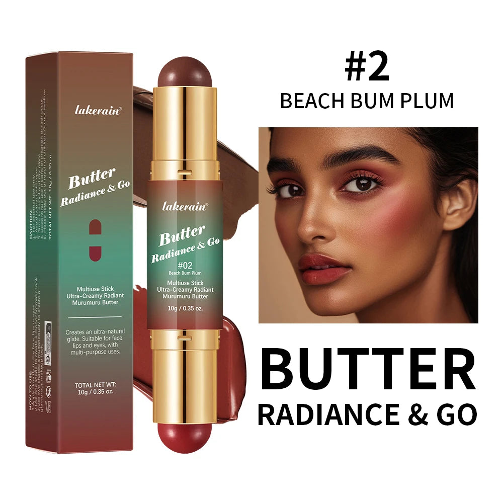 Dual-Ended Cream Blush and Bronzer Stick