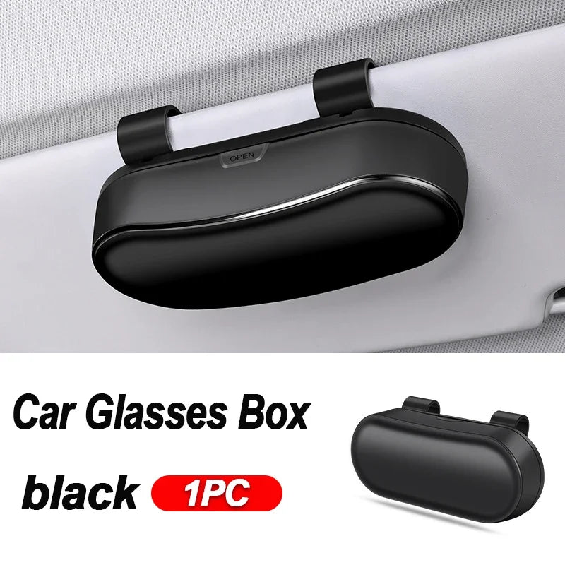 Car Sun Visor Glasses Case and Storage Organizer - 15