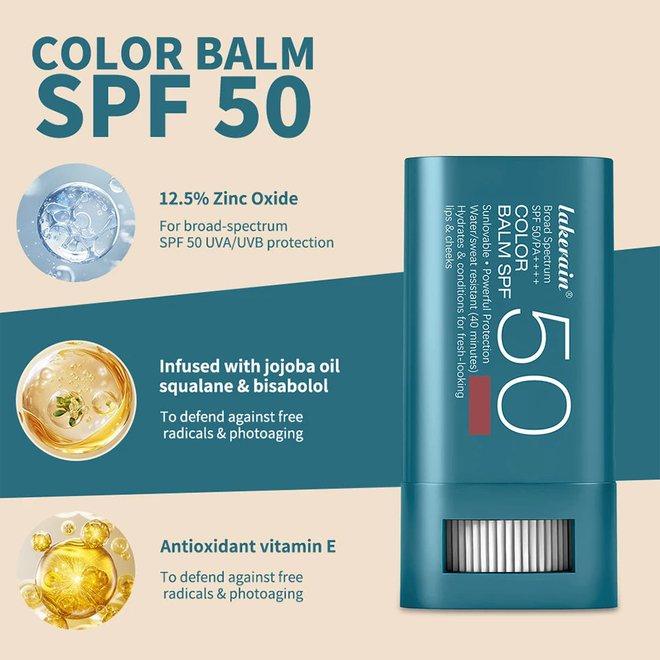 Color Correcting CC Cream and Sunscreen Blush Stick Set - 22